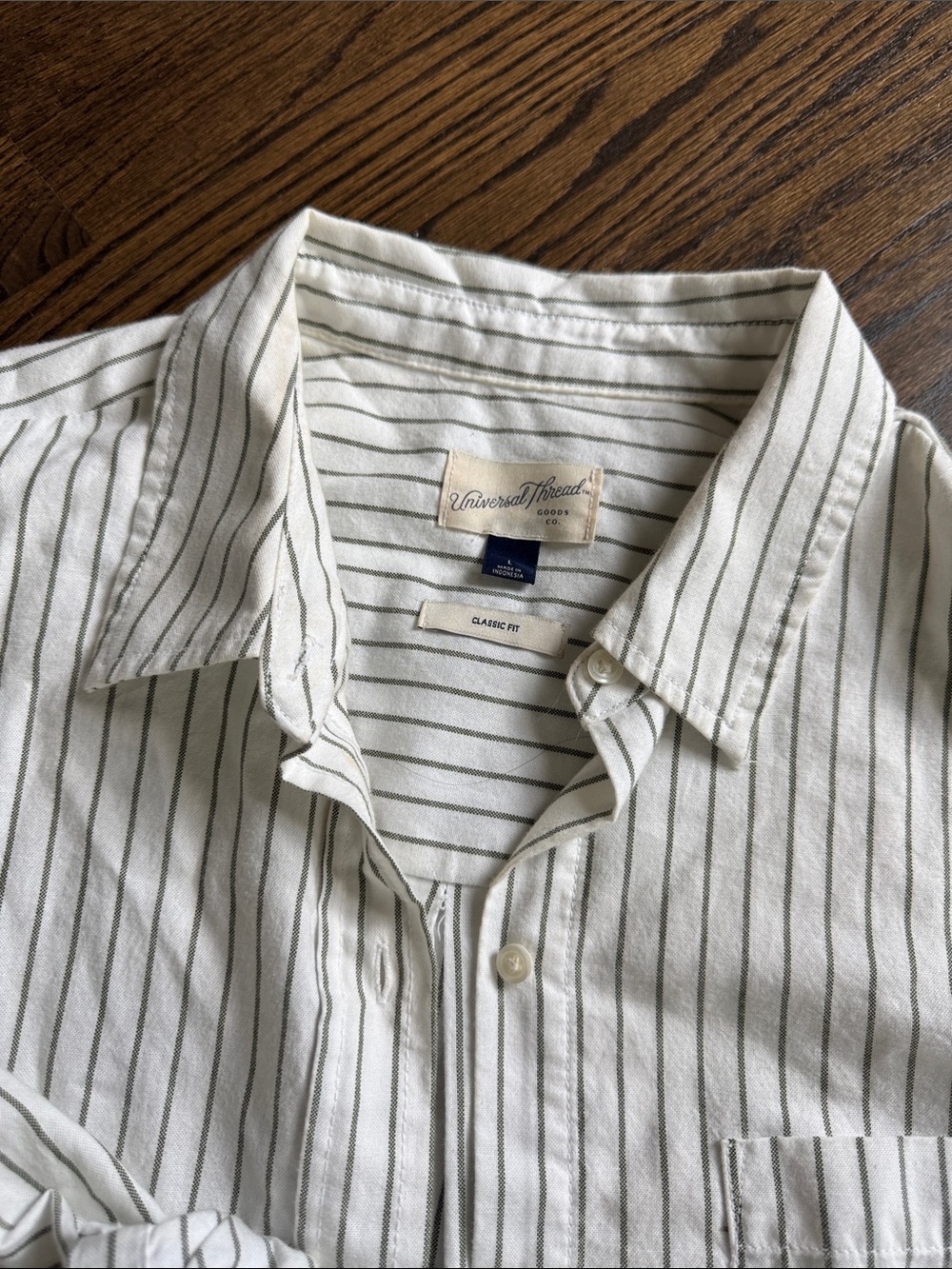 Striped button down - Picture 2 of 4